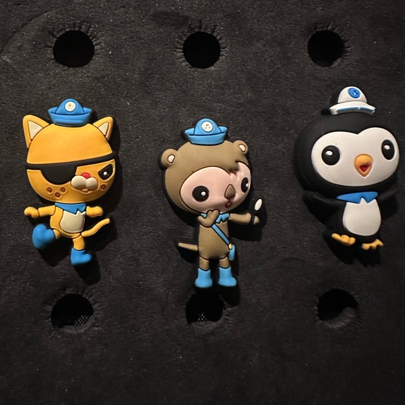 Authentic Rare “ The Octonauts “ Croc Charms Set - Picture 3 of 5